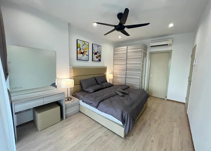 Encorp Marina, 2 Bedroom With Bathtub, 6 Pax, 5Mins To Legoland